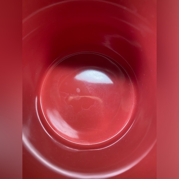 Starbucks Valentines Day Red Embossed Heart 16 Ounce Ceramic Coffee Mug - Picture 6 of 6